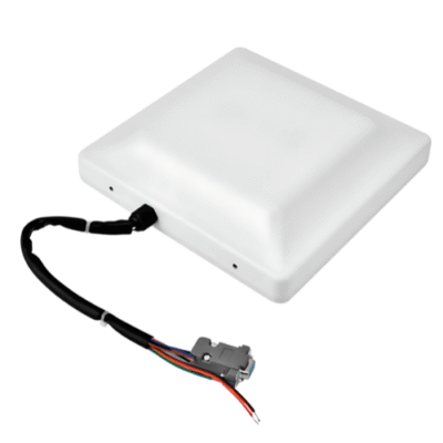The Inventory Master High Performance Logistics Access Control Integrated UHF RFID Writer Auto Long Range Integrated UHF Reader – Antenna 7 dBi Circular Antenna