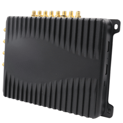 TIMUHF-300-2-1.png Versatile UHF RFID Fixed Reader with 4G, GPS, Dual-Band WiFi & HDMI Output – The Inventory Master