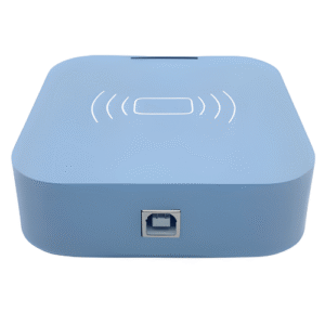 Compact UHF RFID Desktop Reader Writer, USB 2, Wide Temp Range, Durable Build – The Inventory Master