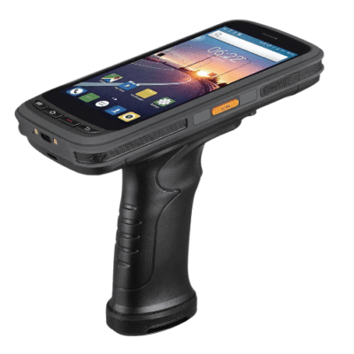 TIMUHF-461-2.png Durable Handheld UHF RFID Reader, 8000 mAh Battery & Long-Range Reading – The Inventory Master