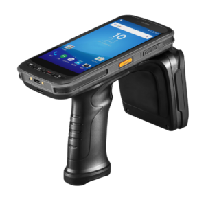 Durable Handheld Barcode Scanner, Waterproof RFID Reader, 840-960 MHz – The Inventory Master