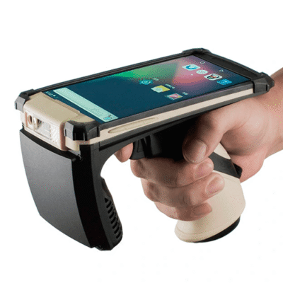 UHF RFID Optional Passive Handheld Reader with Android, 0 dBm to 33 dBm Output – The Inventory Master