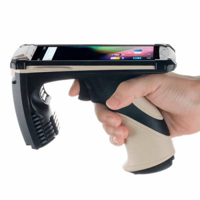 UHF RFID Optional Passive Handheld Reader with Android, 0 dBm to 33 dBm Output – The Inventory Master