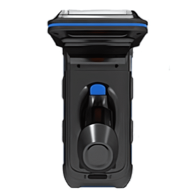 TIMUHF-484-4.png Rugged UHF RFID Handheld Barcode Scanner with Android 10, 10 m/20 m Range – The Inventory Master