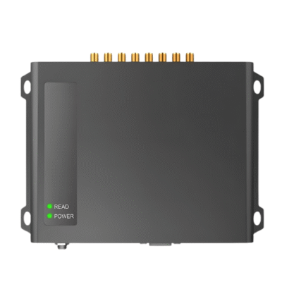 Long Range Eight-Port UHF RFID Fixed Reader - Maximum Query Speed 800 Tags Per S