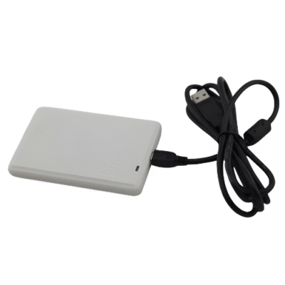 TIMUHF-549-2.png UHF RFID Card Reader/Writer with USB Power, Adjustable Frequency & Distance – The Inventory Master