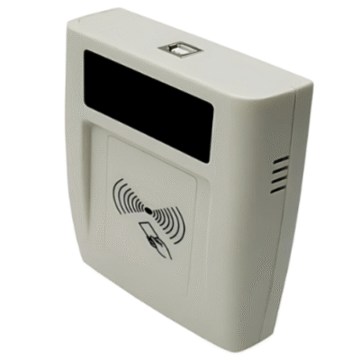 TIMUHF-562-1.png UHF RFID Reader with Adjustable Power, 860-960 MHz Frequency, 9.84 ft Range – The Inventory Master