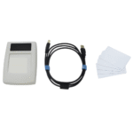TIMUHF-588-3.png UHF RFID Desktop Reader & Writer, 42.65 ft Read Range, ISO 18000 Compliant – The Inventory Master