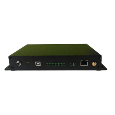 TIMUHF-604-1.png Long-Range Fixed UHF RFID Reader, 33 dBm, 4 Antenna Ports for Warehouses – The Inventory Master