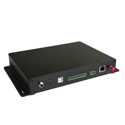 TIMUHF-604-2.png Long-Range Fixed UHF RFID Reader, 33 dBm, 4 Antenna Ports for Warehouses – The Inventory Master