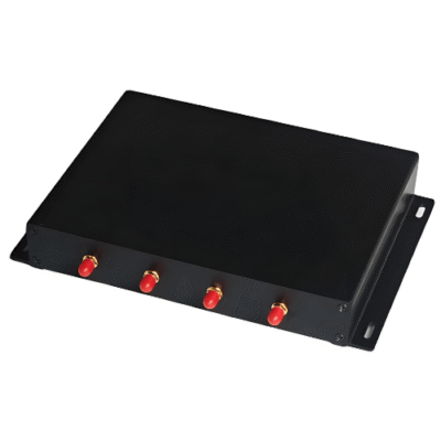 TIMUHF-604-5.png Long-Range Fixed UHF RFID Reader, 33 dBm, 4 Antenna Ports for Warehouses – The Inventory Master