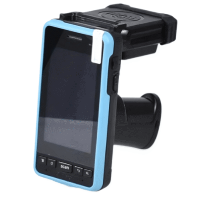 Dual-Core RFID Reader with Display and 2D Barcode Scanner – The Inventory Master