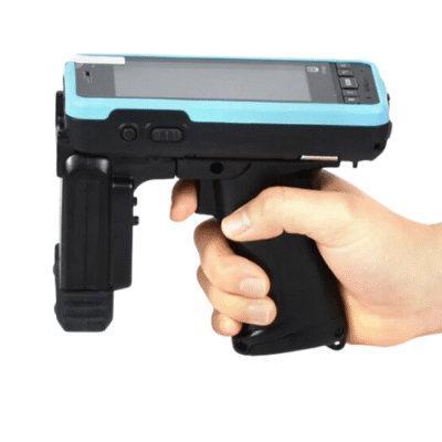 Dual-Core RFID Reader with Display and 2D Barcode Scanner – The Inventory Master