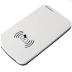 The Inventory Master Double USB Fixed Desktop UHF RFID Reader Writer UHF Reader For Access Control Tracking Management - Antenna Gain 3 dBi