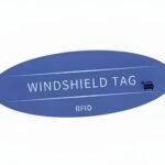 The Inventory Master RFID Printed Serial Number Vehicle Windshield Sticker Windscreen Tag – Frequency 860 MHz to 960 MHz