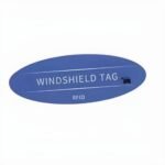 The Inventory Master RFID Printed Serial Number Vehicle Windshield Sticker Windscreen Tag – Frequency 860 MHz to 960 MHz