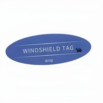 The Inventory Master RFID Printed Serial Number Vehicle Windshield Sticker Windscreen Tag – Frequency 860 MHz to 960 MHz