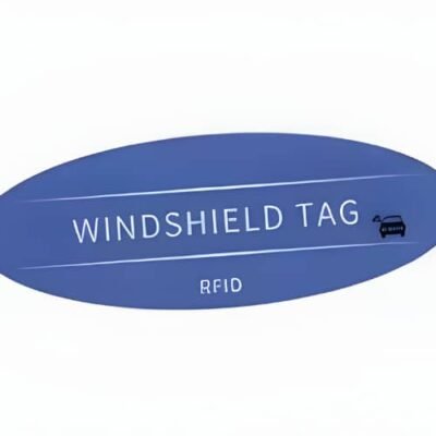 The Inventory Master RFID Printed Serial Number Vehicle Windshield Sticker Windscreen Tag – Frequency 860 MHz to 960 MHz