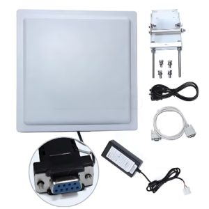 High-Performance UHF RFID Reader with Long-Distance 12 dBi Antenna, 49.2 ft Range – The Inventory Master