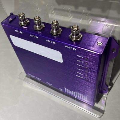 TIMUHFR-132-1.png The Inventory Master Antenna Channel Tag Ethernet 4 Ports UHF RFID Reader- RF Output Power 33 dBm ± 1 dBm (MAX)