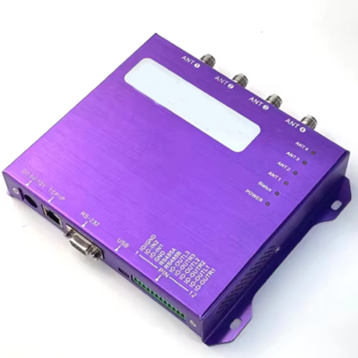 TIMUHFR-132-2.png The Inventory Master Antenna Channel Tag Ethernet 4 Ports UHF RFID Reader- RF Output Power 33 dBm ± 1 dBm (MAX)