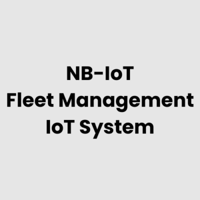 NB-IoT Fleet Management IoT System