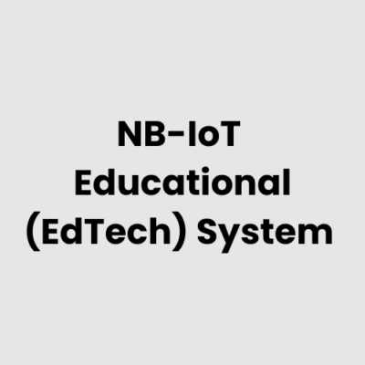 NB-IoT Educational (EdTech) System