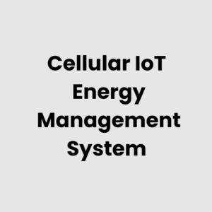 Cellular IoT Energy Management System
