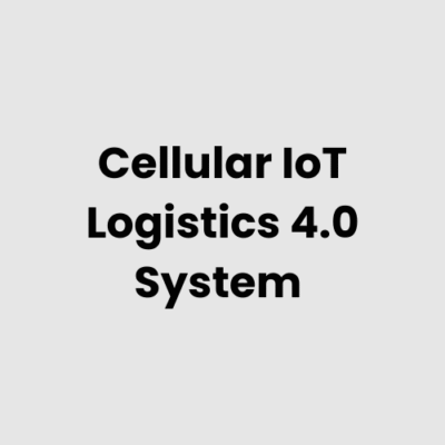 Cellular IoT Logistics 4.0 System