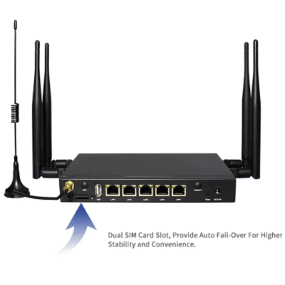 TIMCA-105-2.png Dual-SIM 4G/5G LTE Cellular Modem with Gigabit Ethernet & Wi-Fi – The Inventory Master
