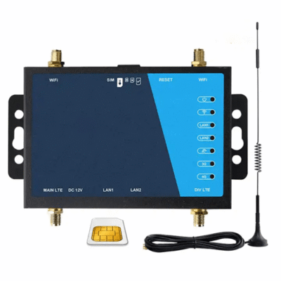 4G LTE Cellular Modem for Outdoor Use with Dual Wi-Fi Antennas – The Inventory Master