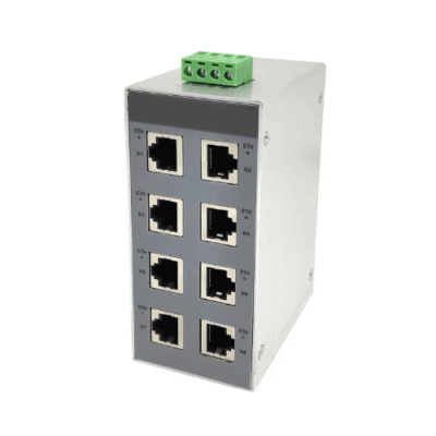 TIMESR-163-2-1.png The Inventory Master 8 Pt Ethernet Network Industrial Switch