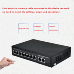 The Inventory Master 10 Pt POE Ethernet Switch