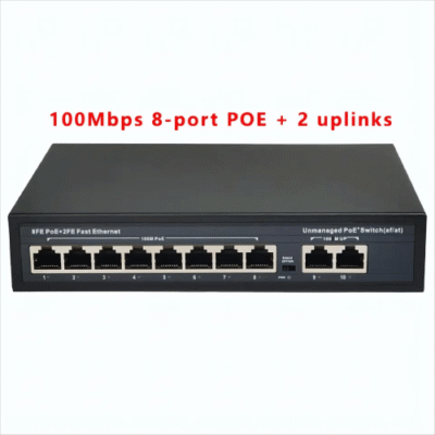 The Inventory Master 10 Pt POE Ethernet Switch