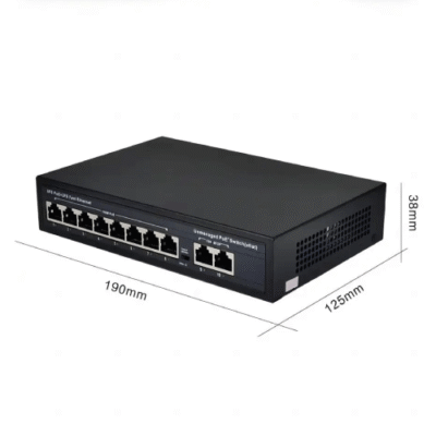 The Inventory Master 10 Pt POE Ethernet Switch