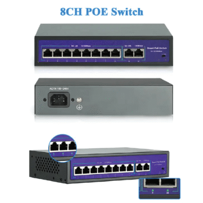The Inventory Master POE Switch for IP Cameras