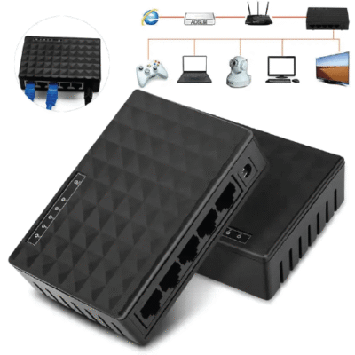 TIMESR-178-04.png The Inventory Master 8-Port Ethernet Network Switch