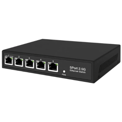 The Inventory Master 5 port  Ethernet Switch