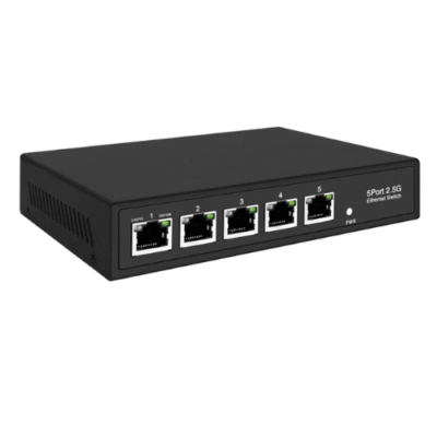 The Inventory Master 5 port  Ethernet Switch