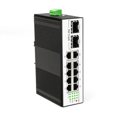 The Inventory Master 8 Port Industrial POE Ethernet Switch