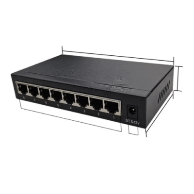 The Inventory Master 8-port 10/100/1000mbps Gigabit Smart Ethernet Network Desktop Router Switch