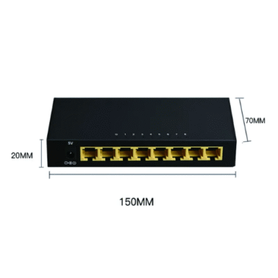 The Inventory Master 10 /100 M 8 port ethernet switch