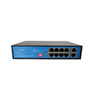 The Inventory Master POE Switch 4 8 16 24 port 100 or 1000M Ethernet Fiber Switch POE Gigabit with 2 Uplink RJ45 Ports