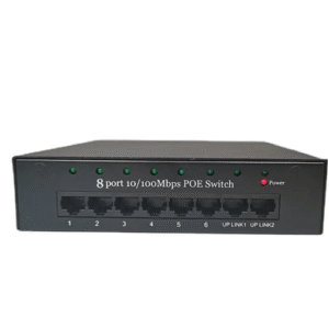 The Inventory Master 8-Port POE Gigabit Switch 18 V Ethernet Switch VLAN With External Power for Wireless AP Camera Video Intercom System