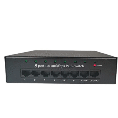 The Inventory Master 8-Port POE Gigabit Switch 18 V Ethernet Switch VLAN With External Power for Wireless AP Camera Video Intercom System