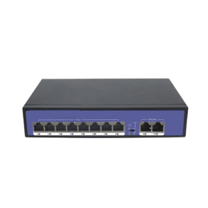 The Inventory Master 10 or 100 M POE Switch Ethernet Port can support 10 or 100 Base-TX auto-detection with AC Power Supply