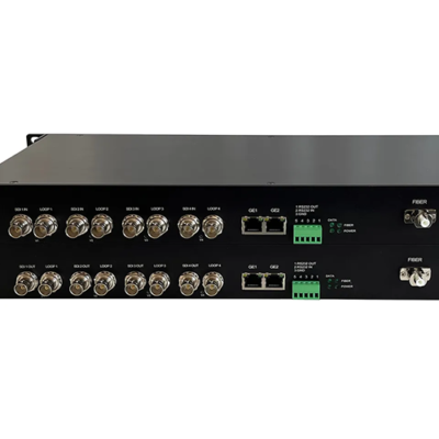 TIMGBFC-104-2.png The Inventory Master Multi-Function 4 Channel Forward 3G-SDI With 2 Channel Gigabit Ethernet RS232 To Fiber Converter