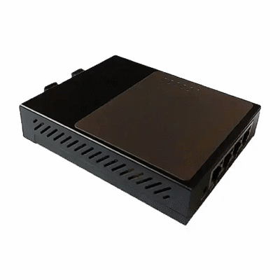 Ring Type Fiber Media Converter with 2 Gigabit Fiber Ports & Redundant Network Protection – The Inventory Master