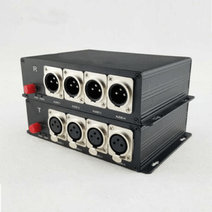 The Inventory Master XLR Audio Fiber Converter