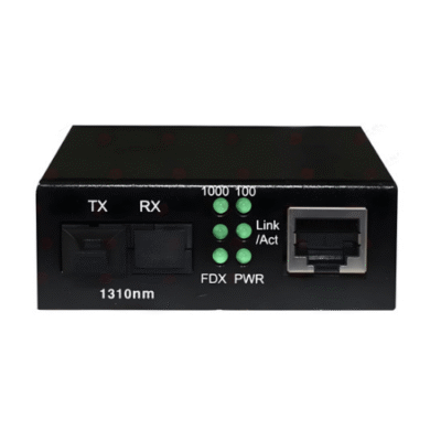The Inventory Master Gigabit Fiber Optic Media Converter
